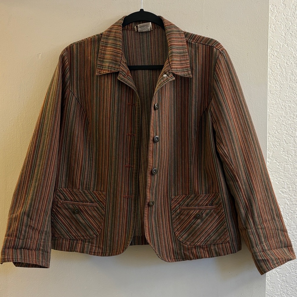 Company Collection Multicolor Striped Jacket